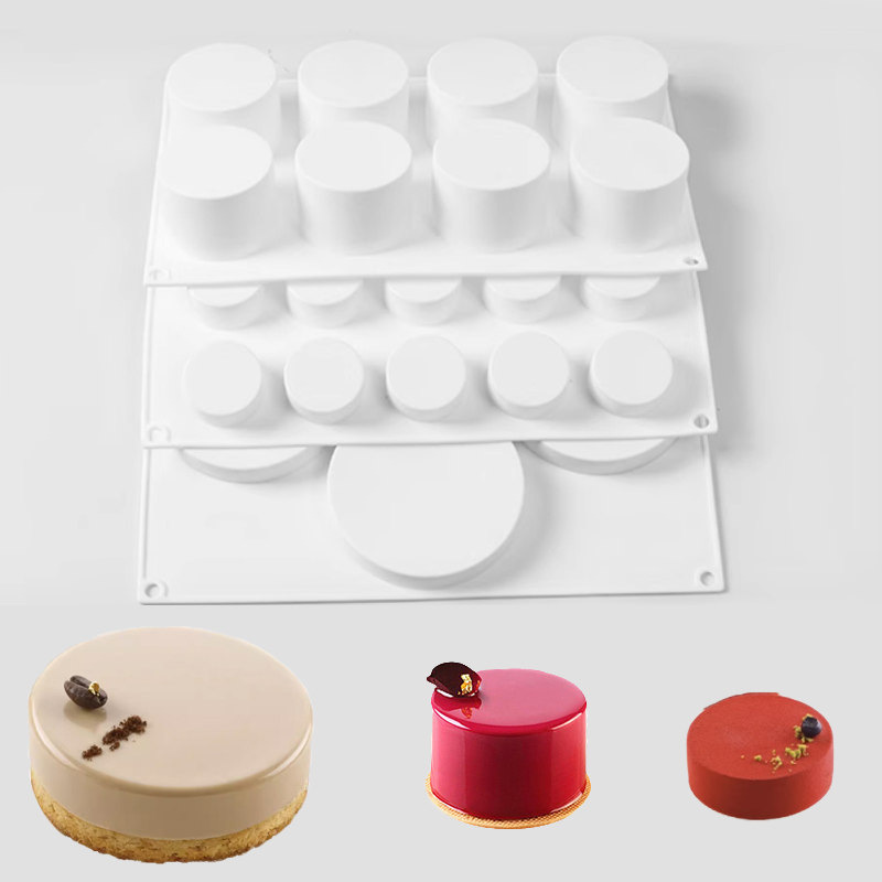 Soap Making Guide For Beginners - Zylindrische französische Mousse-Kuchenform, Silikon-Schokoladenform, Lebensmittelqualität, Küche,