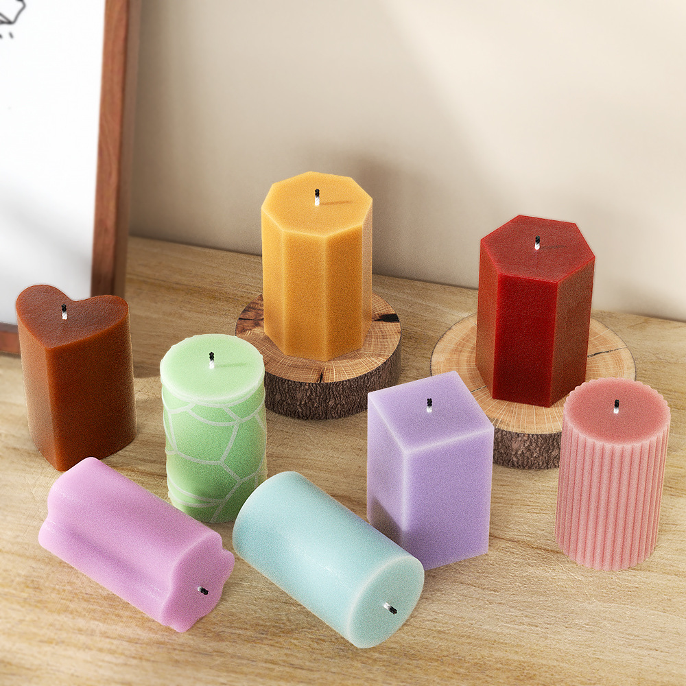 Soap Making Business - Geometrie Säule Silikonform für Kerze Riss