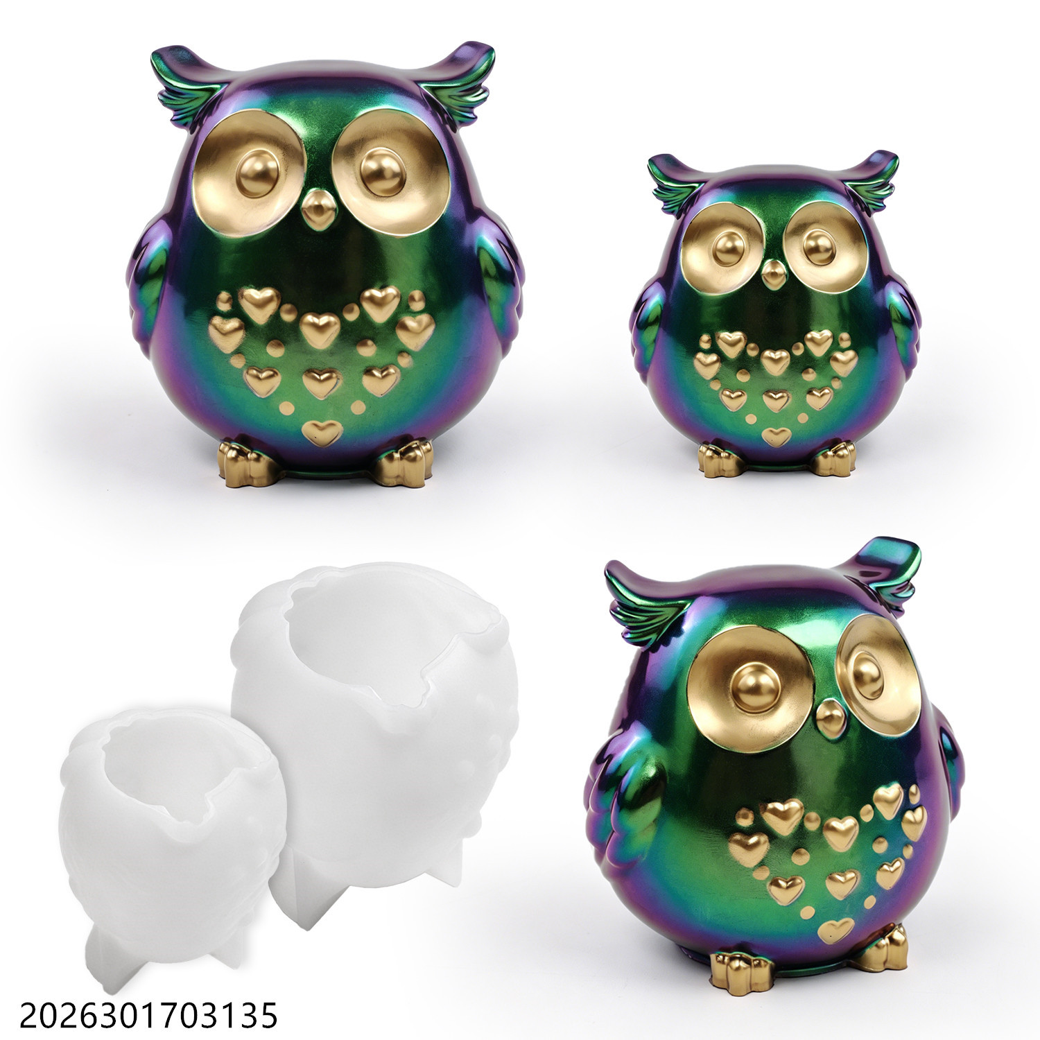 Soap Making Guide For Beginners - Eulen-Silikonform 3D Vogelform-Set für DIY Epoxidharz