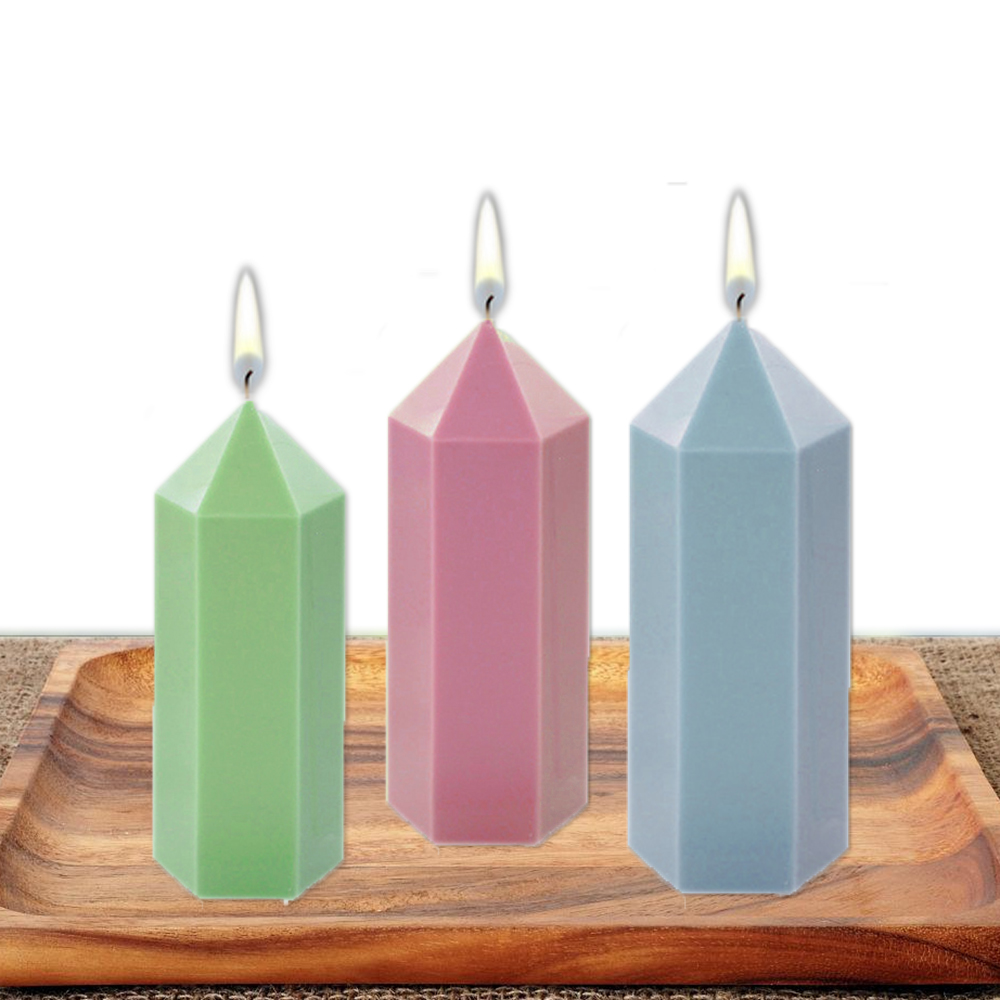 3d sechseckige Säule Kerzen fo – Soap Making Business Bewertung und Preis