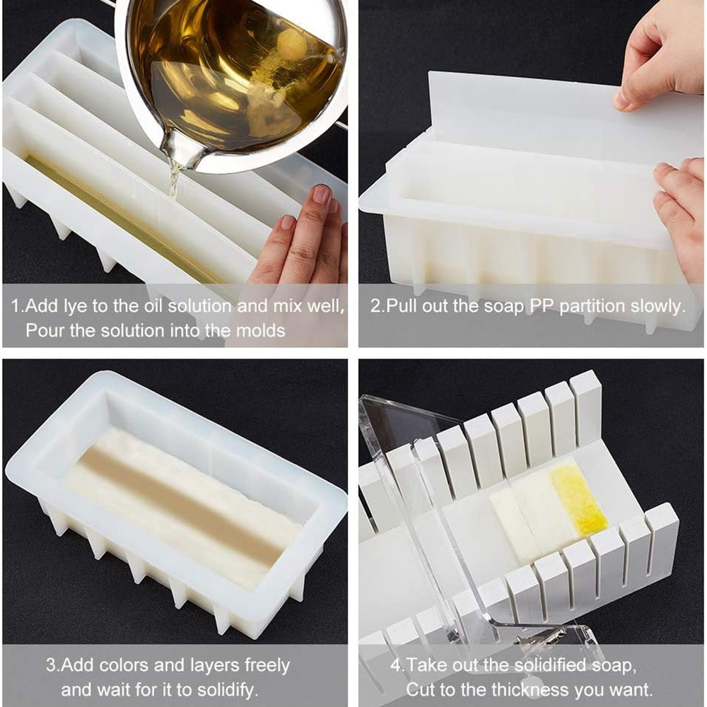 42 Unzen Silikon-Seifenform mi – Soap Making Lye Bewertung und Preis