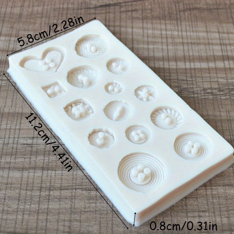 Knopfförmige Silikonform für S – Soap Making Guide Bewertung und Preis