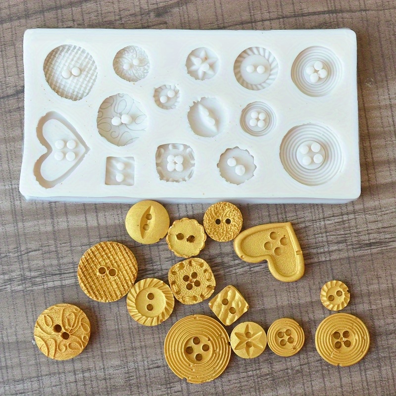 Knopfförmige Silikonform für S – Soap Making Guide Bewertung und Preis