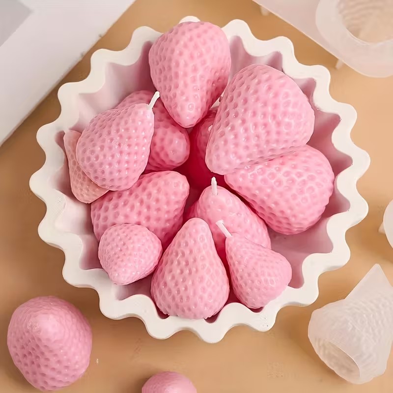 Erdbeer-Silikonform für DIY Ar – Soap Making Guide For Beginners Bewertung und Preis