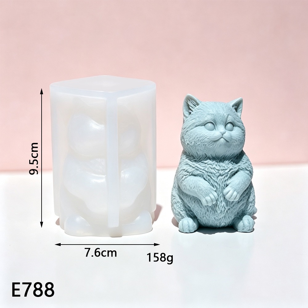 3D Fat Cat Aromatherapie-Kerze – Soap Making Animal Fat Bewertung und Preis