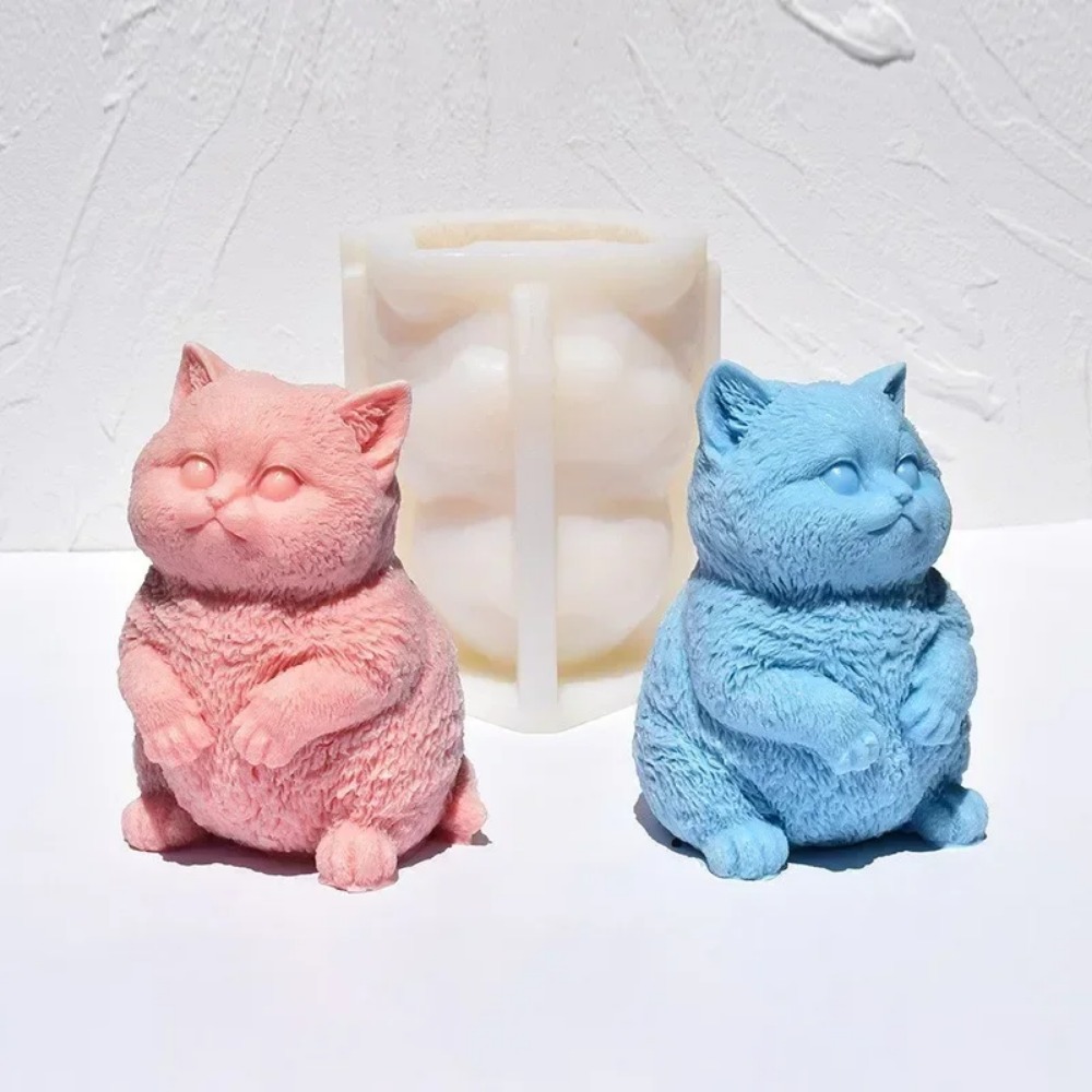 3D Fat Cat Aromatherapie-Kerze – Soap Making Animal Fat Bewertung und Preis