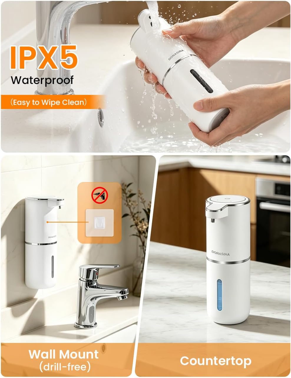 380ML Kapazität, Lichtanzeige, – Soap Making Machine Bewertung und Preis