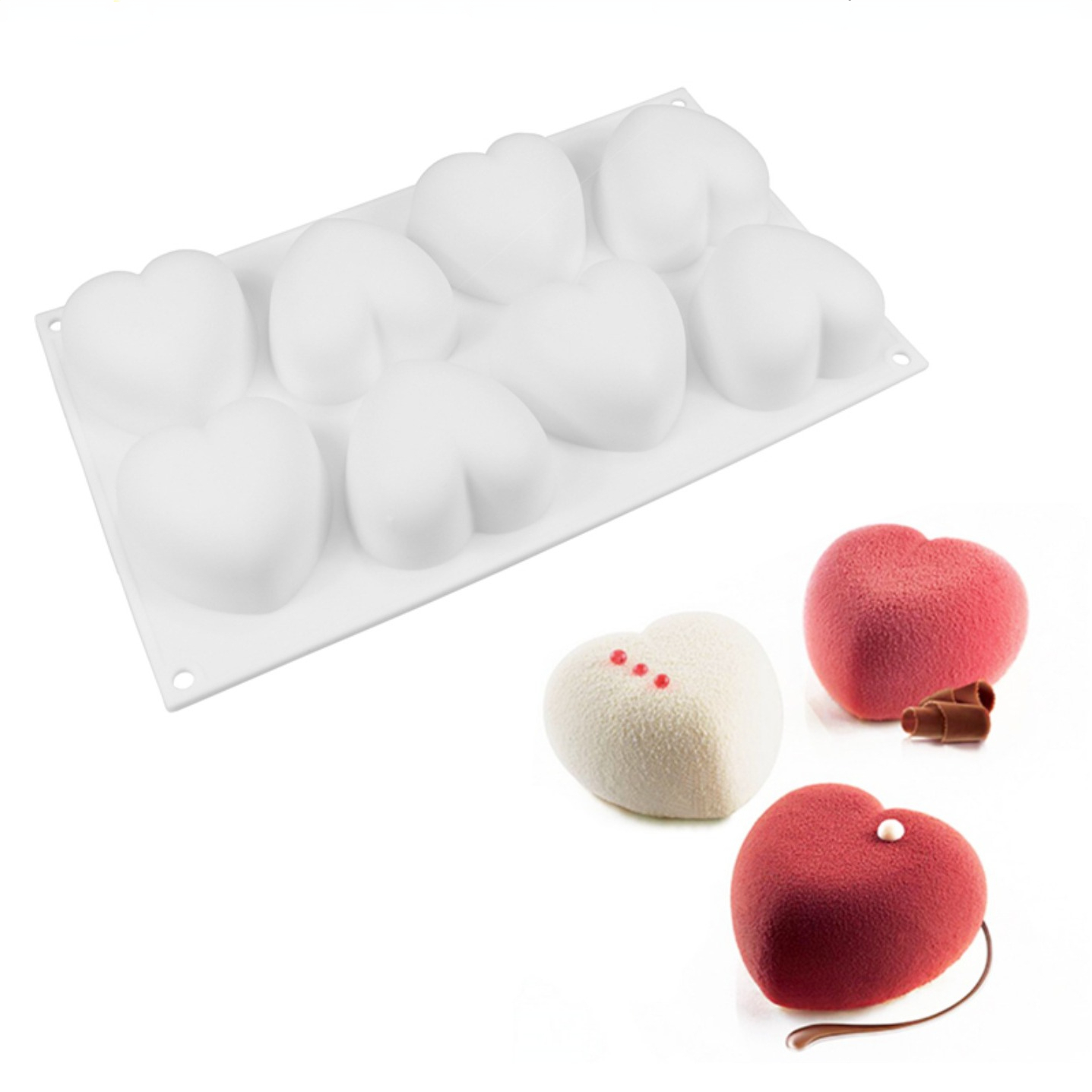Liebe Herz Silikon Seife Form  – Soap Making Business Bewertung und Preis