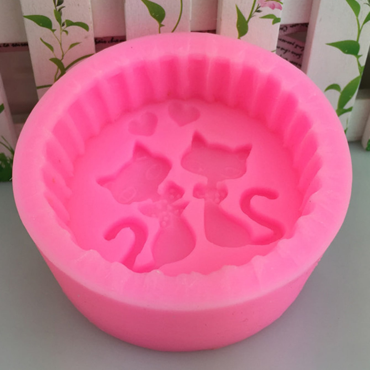 1-teilige Silikon-Katzen-Seife – Soap Making Lye Bewertung und Preis