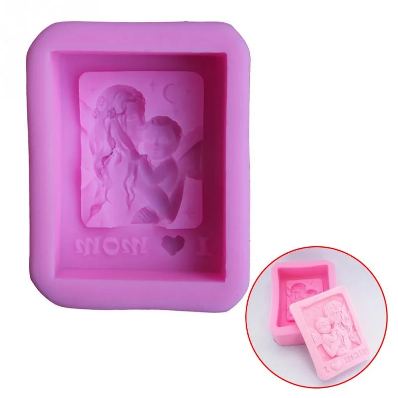 1pc Mutter hält Baby Liebe Mut – Soap Making Lye Bewertung und Preis