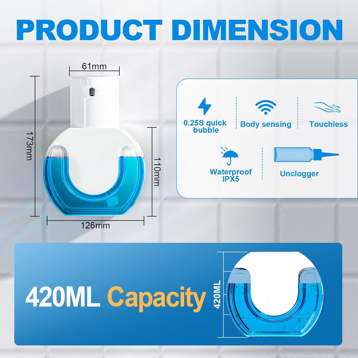 420 ml berührungsloser Desktop – Soap Making Machine Bewertung und Preis