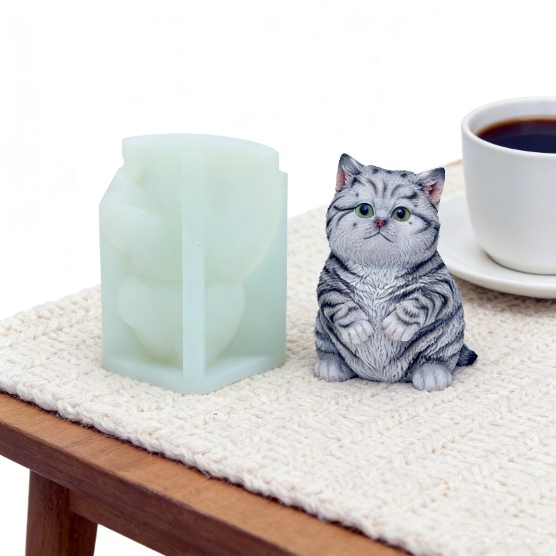 DIY Stehende Dicke Katze Silik – Soap Making Animal Fat Bewertung und Preis