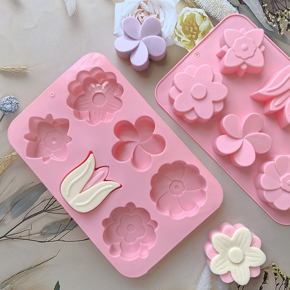 Verschiedene Blumen-Silikonfor – Soap Making Guide For Beginners Bewertung und Preis