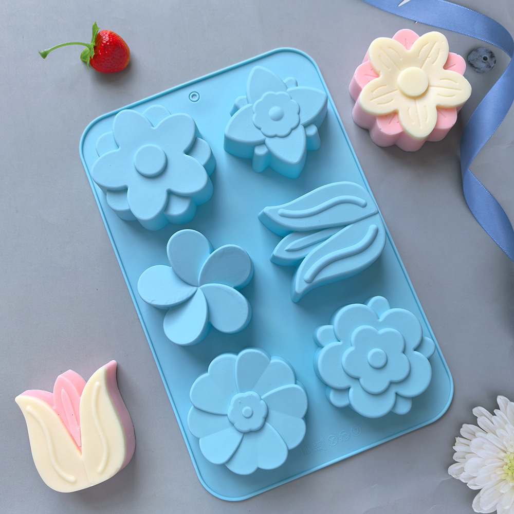Verschiedene Blumen-Silikonfor – Soap Making Guide For Beginners Bewertung und Preis