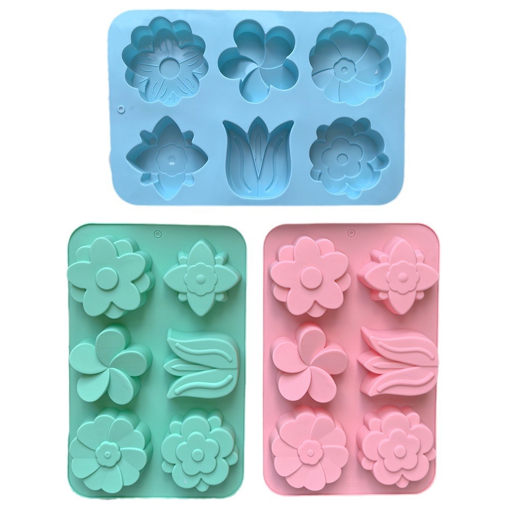 Verschiedene Blumen-Silikonfor – Soap Making Guide For Beginners Bewertung und Preis