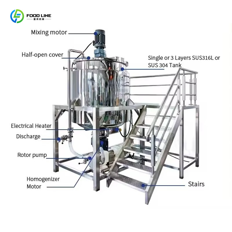 Multifunktionaler 1000L Mischt – Soap Making Machine Price Bewertung und Preis