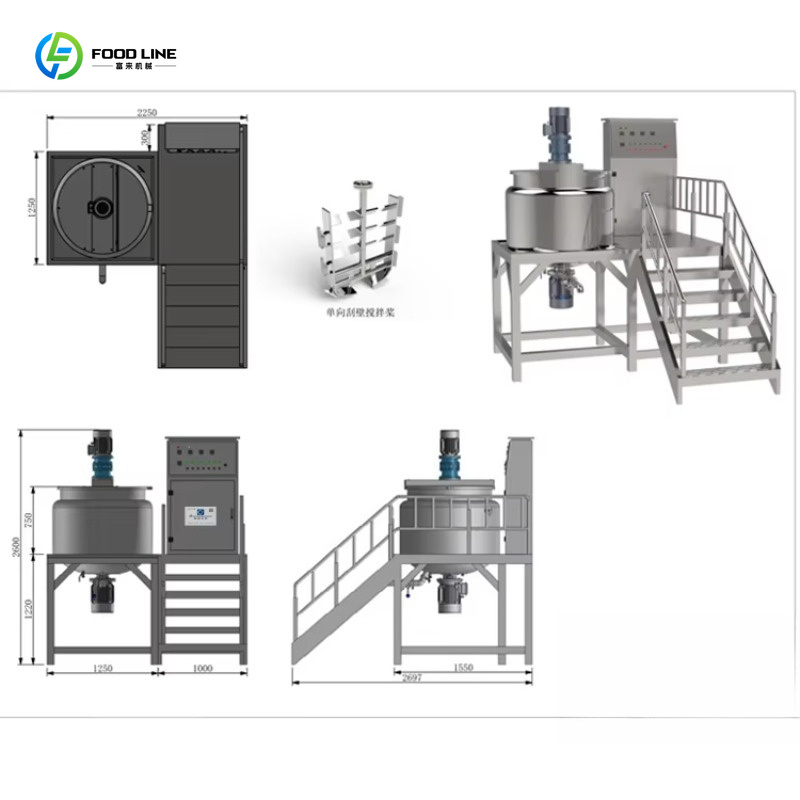 Multifunktionaler 1000L Mischt – Soap Making Machine Price Bewertung und Preis
